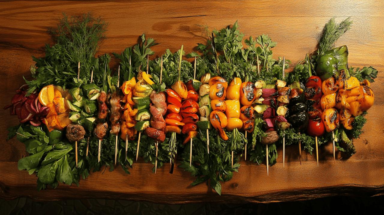 Apero leger et savoureux : 5 recettes de brochettes dietetiques aux saveurs mediterraneennes