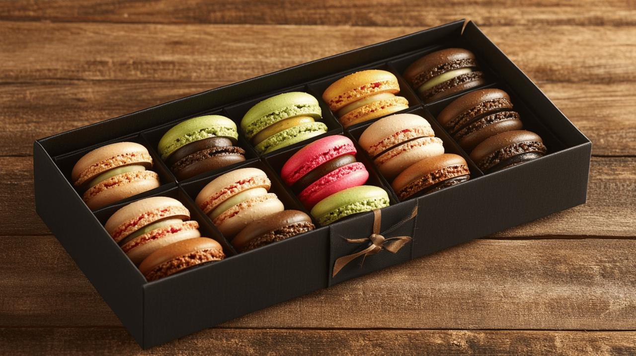 3 raisons pour lesquelles les macarons sont une excellente idee-cadeau en packaging personnalise