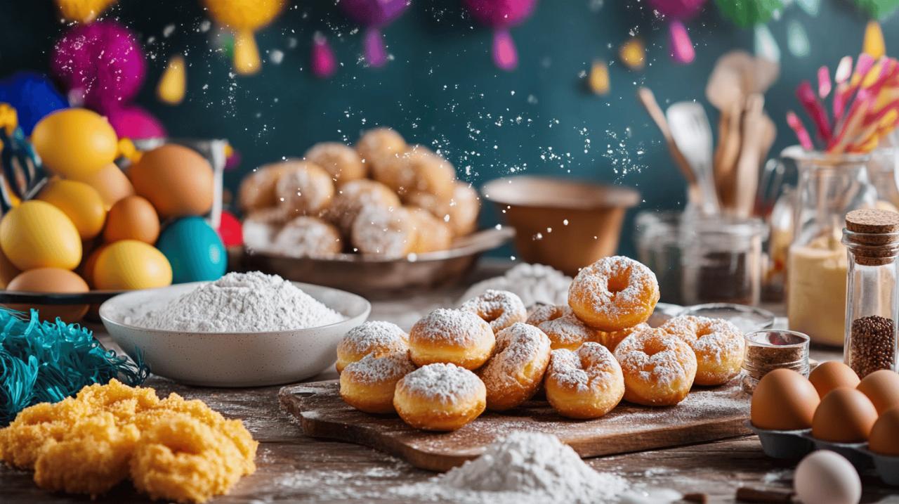 Bugnes parfumees a la fleur d’oranger : la recette traditionnelle du carnaval
